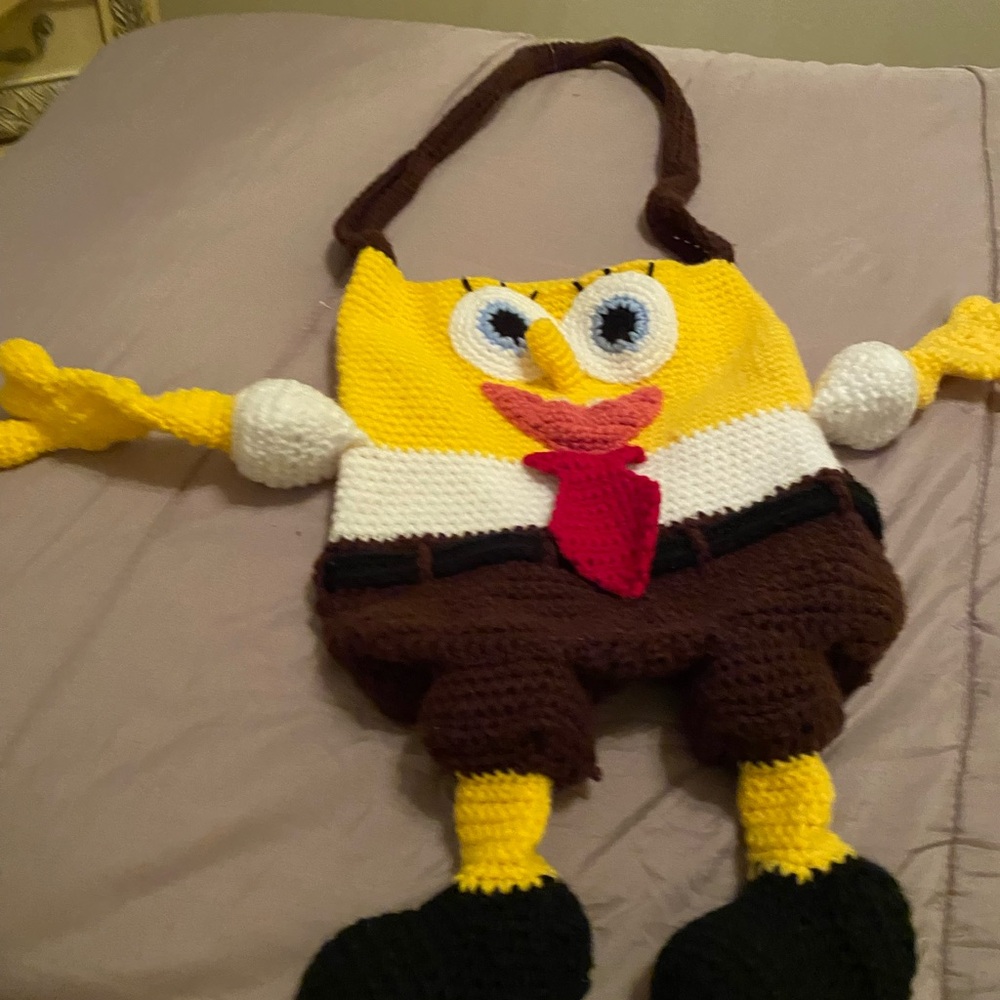 Crochet Character Shoulder Bag